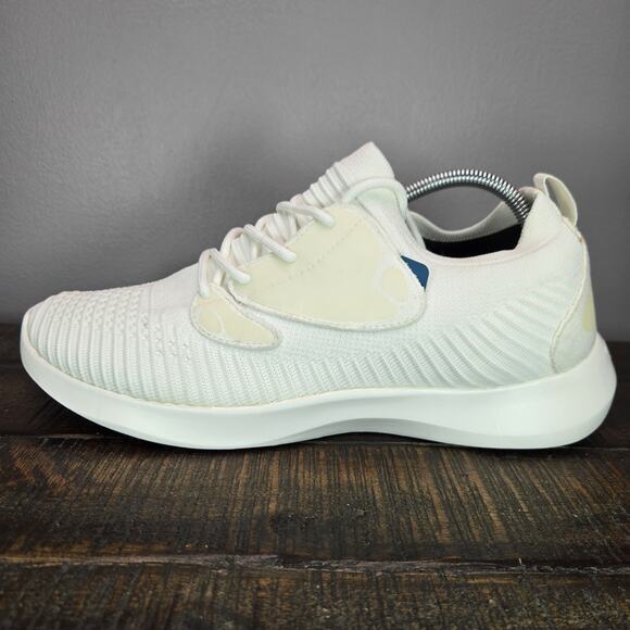 Vessi Everyday 2.0 Mens Size 10 Lace Up Waterproof Shoes Sneakers Polar White